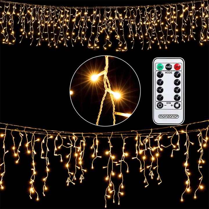 Produktbild Monzana LED Regen Lichterkette (1.50 m)