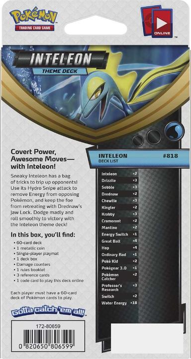 Produktbild Pokémon Sword & Shield 1 Deck (Englisch, Deck)