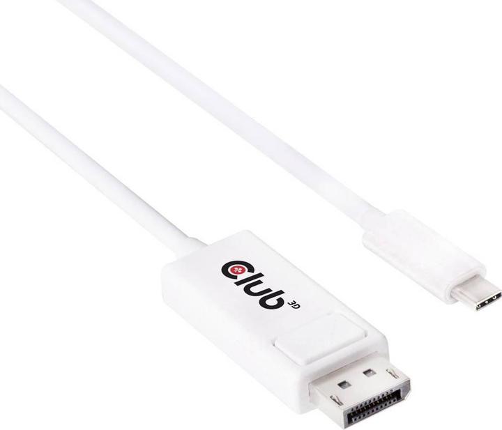 Image du produit Club 3D USB Typ C — DisplayPort (USB-C, 120 cm)
