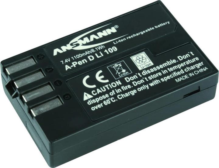 Actual product image Ansmann A-Pen D-LI109 (Rechargeable battery)