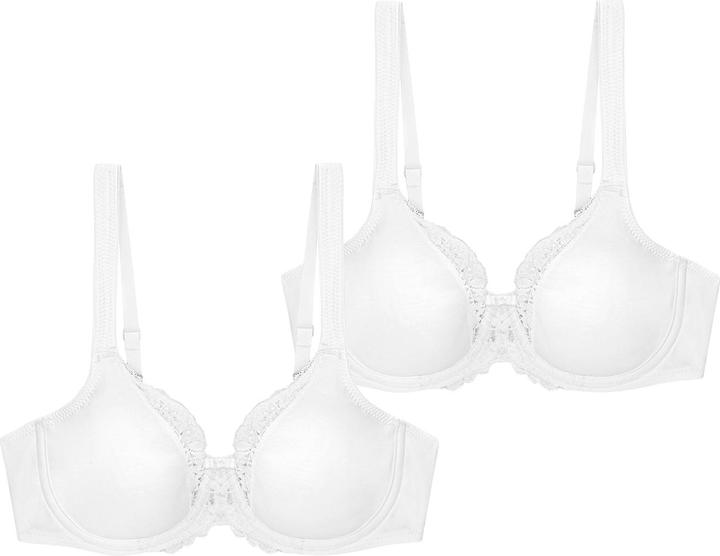 Produktbild Triumph Bügel-BH Modern Lace+Cotton (85 E, 2er Pack)