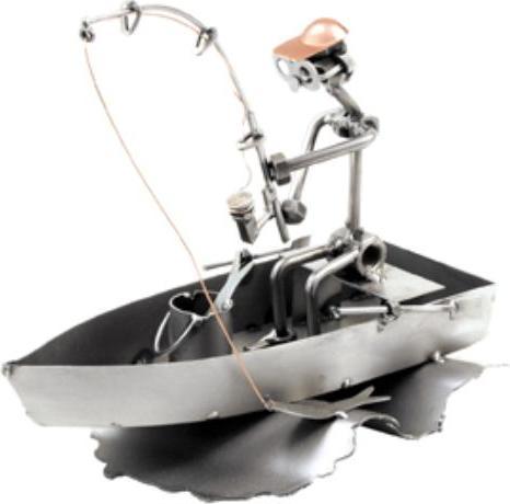 Image du produit Hinz & Kunst 321 - Figurine "Pêcheur en bateau