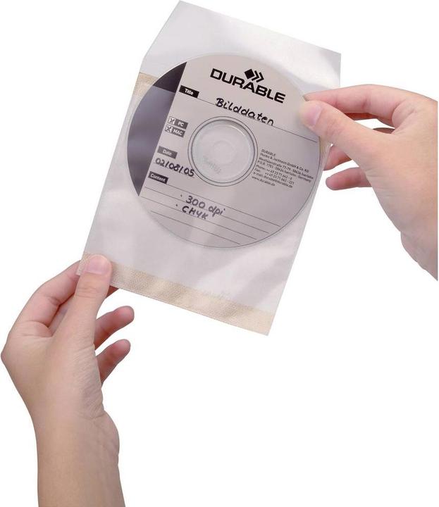 Immagine prodotto Durable Set di maniche per CD/DVD autoadesive (CD)