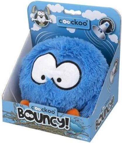 Actual product image EBI Coockoo Dog Toy Bouncy Jumping Ball with Sound Chip (Ball toy dog)