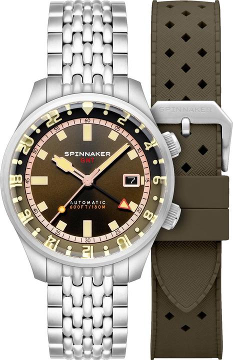 Spinnaker SP-5121-22 Bradner GMT (Analoguhr)