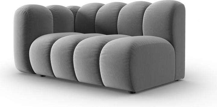 Image du produit Micadoni Canapé Modulable Gauche en Velours, "Lupine", 2 Places, 145x95x70Fabriqué en Europe (2 places, 3 places, 4 places)