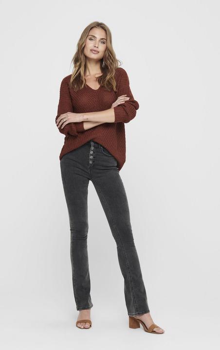 Actual product image JdY V-neck knit sweater (L)