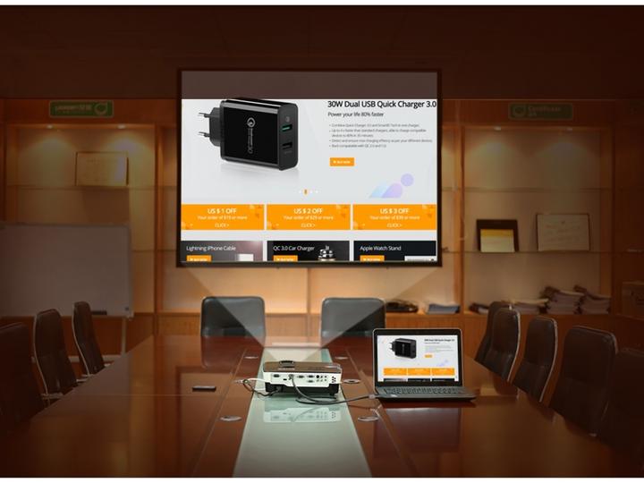 Image du produit Ugreen HDMI 2.0 bande plate 4K 1080p plaqué or (5 m, HDMI)