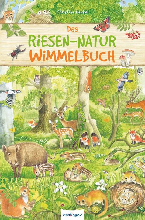 Immagine prodotto Das Riesen-Natur-Wimmelbuch (Tedesco, Christine Henkel, 2018)