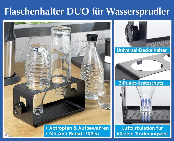 Image du produit Porte-bouteille DUO pour appareil à gazéifier l'eau