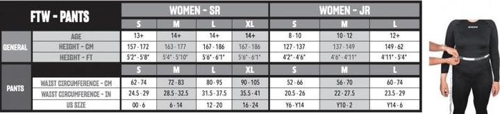 Actual product image CCM JetSpeed FTW SR women's hockey trousers (black, L) (L)