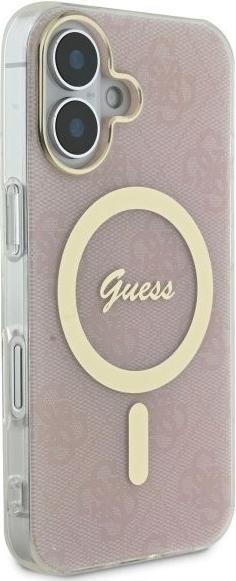 Produktbild Guess GUHMP16MH4STP iPhone 16 Plus 6.7" różowy/pink hardcase IML 4G MagSafe (Apple iPhone 16 Plus)