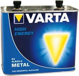 Actual product image Varta High Energy Battery 4LR25-2, 6.0V (1 pcs., 4LR25-2, 3300 mAh)