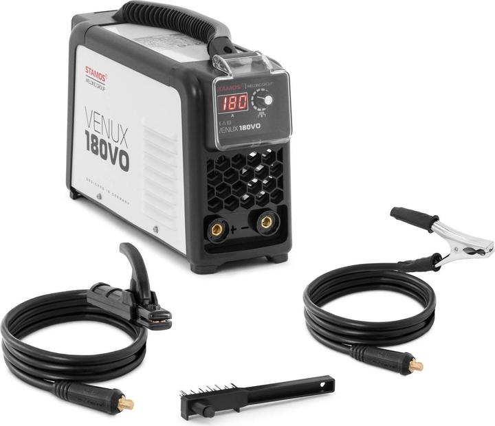 Actual product image Stamos Arc Welder - 180 A - 60 % duty cycle - TIG Lift - IGBT - Anti-Stick - Hot Start