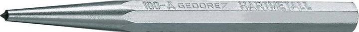 Actual product image Gedore 100 A-12 centre punch with carbide tip 130x12x4 mm