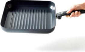 Actual product image Greenpan Cambridge Black Grillpan met keramische antikleeflaag 28cm (Aluminium)