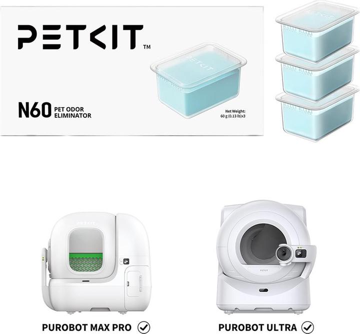 Actual product image Petkit Pet Odor Eliminator N60 (Applicable with Purobot Ultra/ Purobot Max Pro) (Cat)