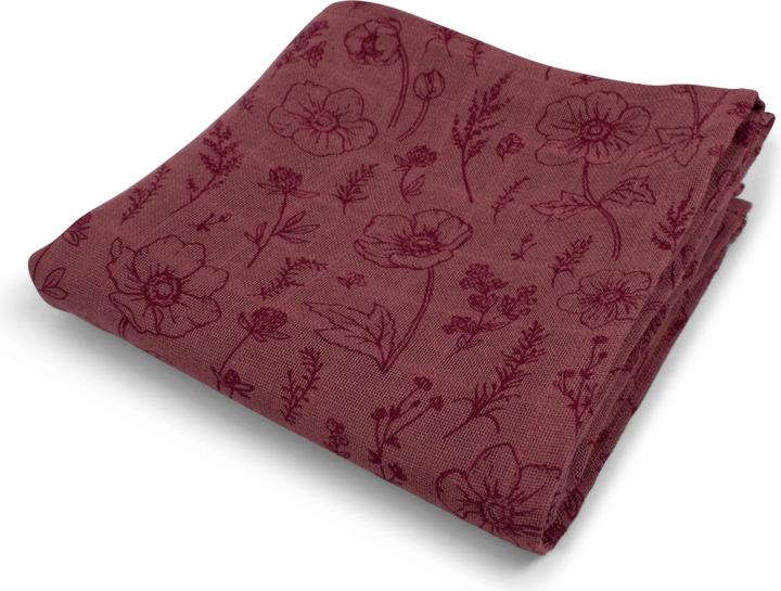 Produktbild Filibabba Musselintuch GOTS - Fall Flowers (65 cm, 2 cm)