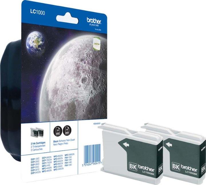 Immagine prodotto Brother LC-1000BKBP2DR 2 X BK (FC)