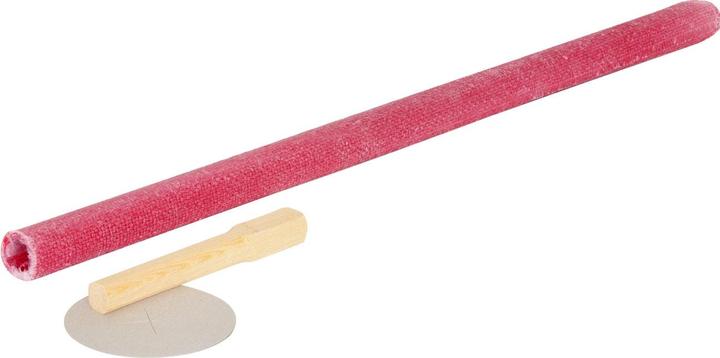 Image du produit Ströbel Lot de 5 torches à cire avec poignée en bois et disque de protection de la main, durée de