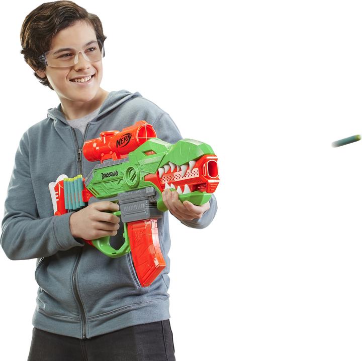 Actual product image Nerf DinoSquad Rex-Rampage