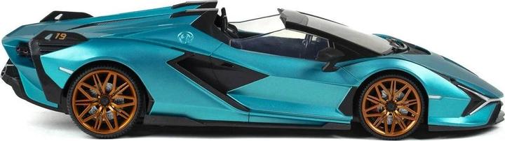 Image du produit Toymax Voiture Lamborghini Sian avec lumière, turquoise, 1:16