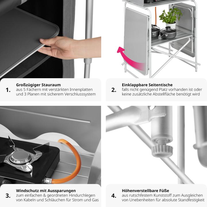 Produktbild tectake Campingküche