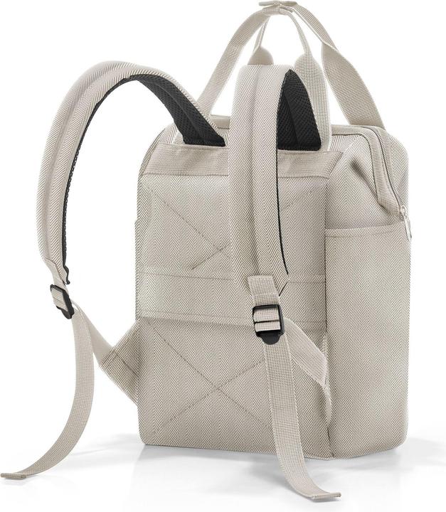 Actual product image reisenthel Backpack Allrounder R Herringbone Sand (12 l)