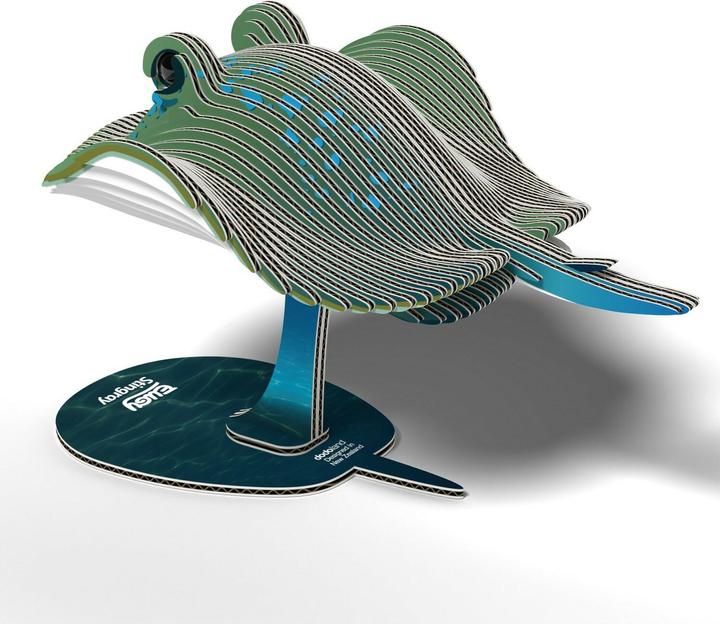 Actual product image Eugy 3D craft set stingray (MQ6)