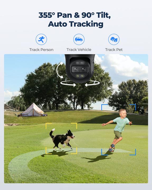 Actual product image Reolink TrackMix Series P760-4K 8MP (3840 x 2160 pixels)