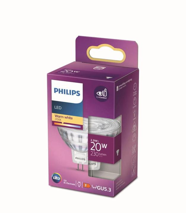 Actual product image Philips Lampe (GU5.3, 2.90 W, 230 lm, 1 x, F)