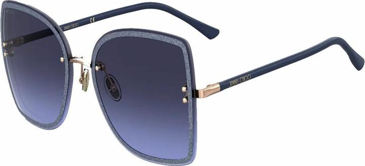 Actual product image Jimmy Choo Women's sunglasses LETI-S-LKSGB Ø 62 mm