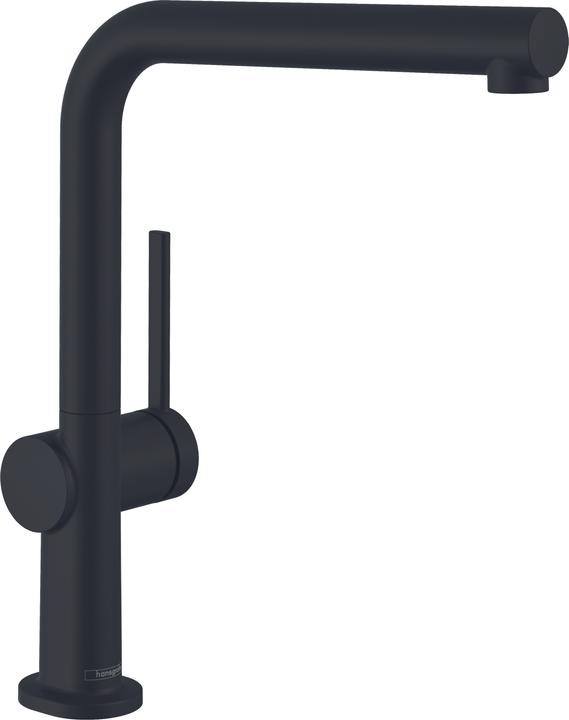 Productafbeelding hansgrohe Keukenmengkraan met ééngreepsmengkraan Talis zwart 72840670