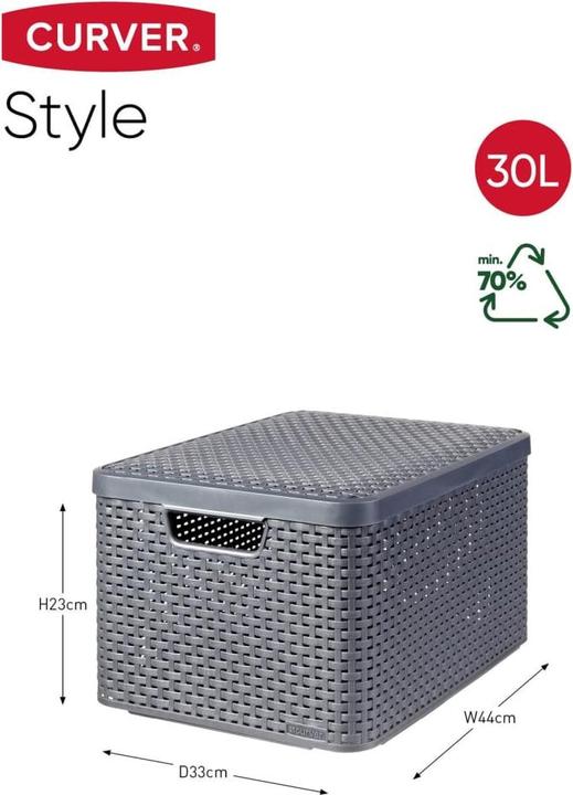 Actual product image Curver Kinsley (44 x 33 x 23 cm, 30 l)
