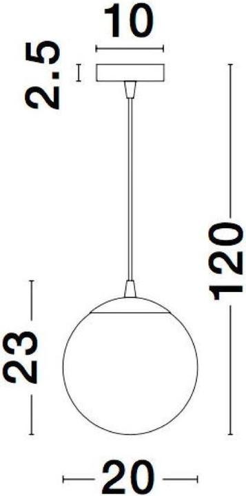 Actual product image Nova Luce Ficato (E27)