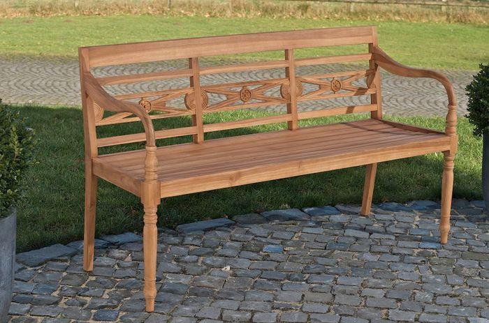 Immagine prodotto Swisshandel24 Panca in teak Maryland V2 170 cm, teak
