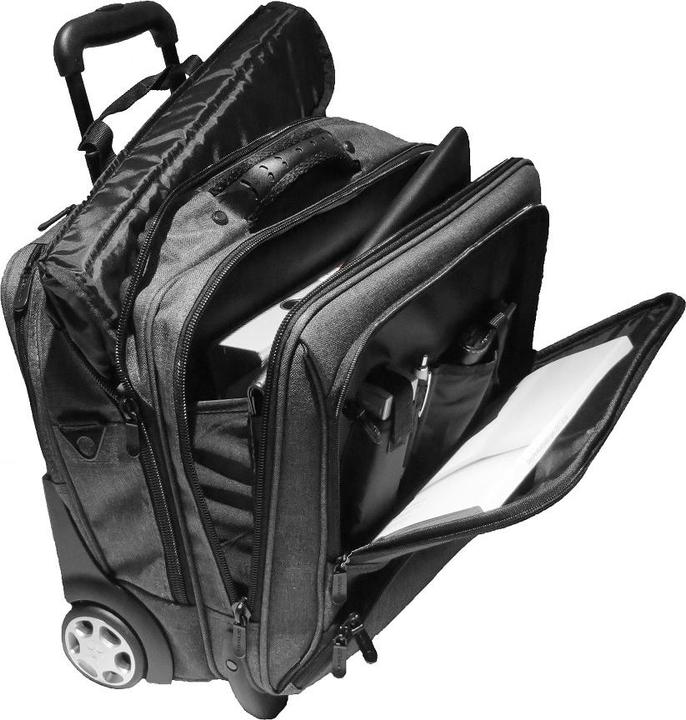 Actual product image Dermata Canvas Business Trolley Office Case 44.5 cm (31 l, Hand luggage (up to 50 litres))