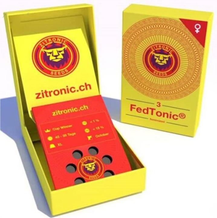 Actual product image JYM's Fedtonic CBD Seeds 3 pcs (Plant seeds)