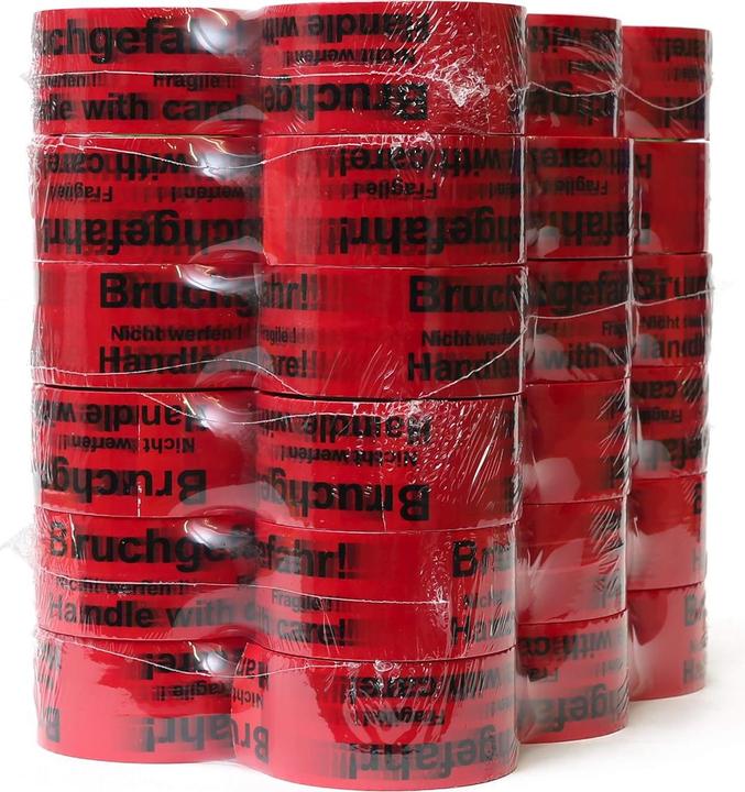 Produktbild Warmwald Wellness 36er Set Paketband "Bruchgefahr" (50 mm)