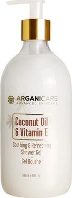Image du produit Arganicare Gel douche apaisant et rafraîchissant noix de coco vanille 500ml (500 ml)
