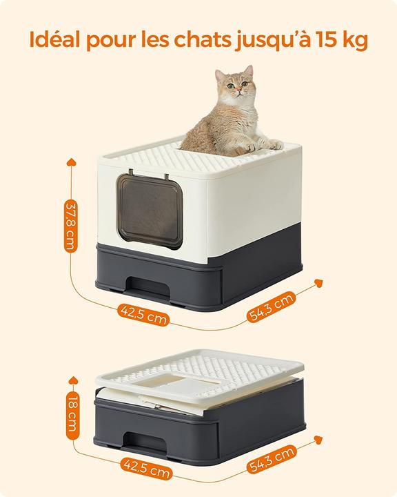 Actual product image Feandrea Schrödinger's Box (Cat litter box closed)