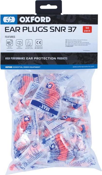 Actual product image Oxford Max Plugs 50 Pr Value Pack (100 x)