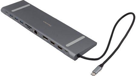 Produktbild Dexlan 14 in 1 Type-C Docking Station MST Function (USB-C, 6 Ports)