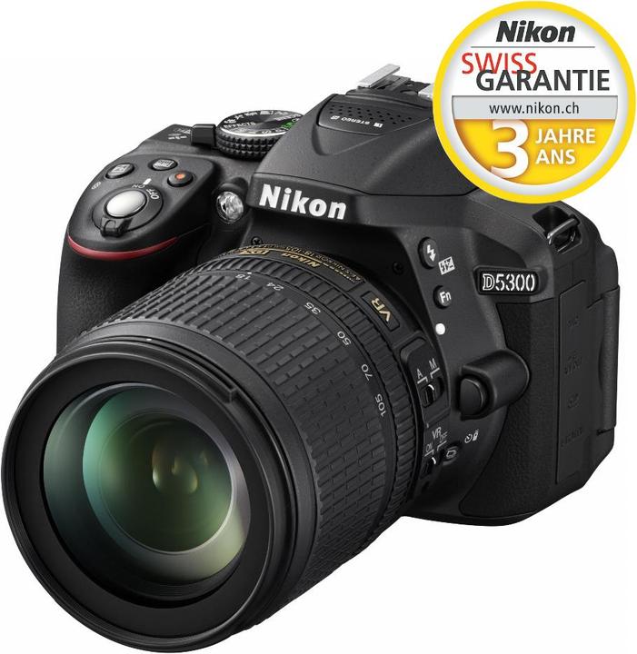 Actual product image Nikon D5300 Kit (18 - 105 mm, 24.20 Mpx, APS-C / DX)