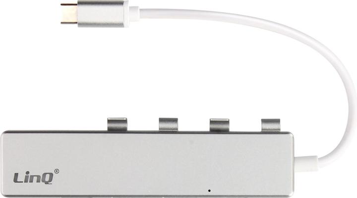 Immagine prodotto LinQ Hub USB-C con 4 porte USB (USB-C, 4 Porti)