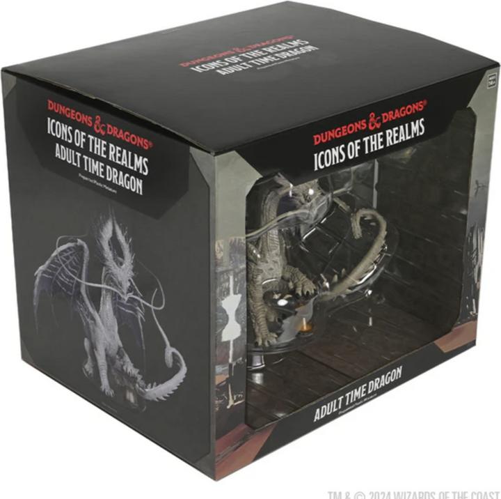Actual product image Wizkids D&D Icons of the Realms Prepainted Miniature Adult Deep Dragon 30 cm
