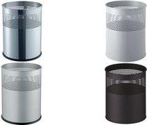 Produktbild Helit Metall-Papierkorb (15 l)