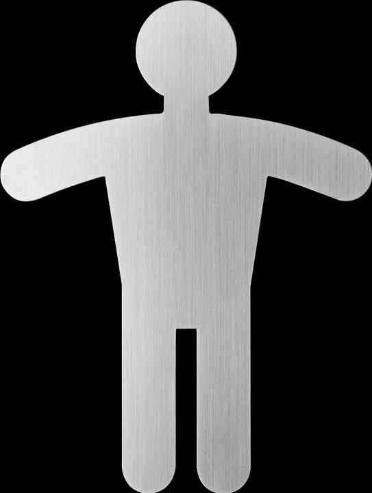 Image du produit Durable Chiffres PICTO WC hommes