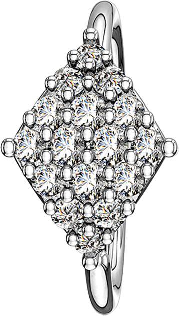 Image du produit Star Piercing Micro piercing anneau argent forme diamant (Laiton)