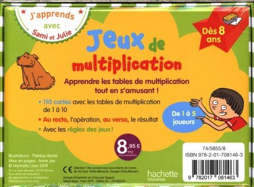 Produktbild Jeux de multiplication (Französisch)
